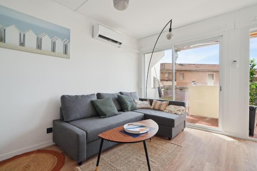 Charmant Appartement Vue Mer 7Eme - Plage 200M Marsylia Zewnętrze zdjęcie